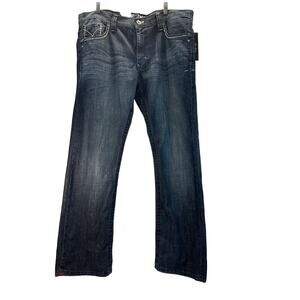 Pepe Jeans London NWT Slim Fit Straight Low Rise Dark Wash men sz 40 x 32